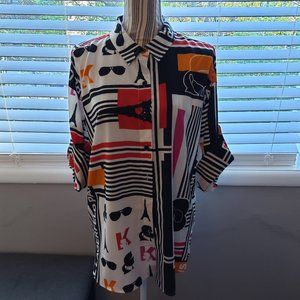 Karl Lagerfeld Paris Print Top